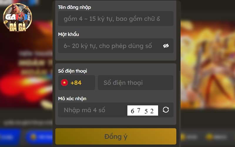 Cung cấp thông tin đăng ký chính xác nhất theo yêu cầu
