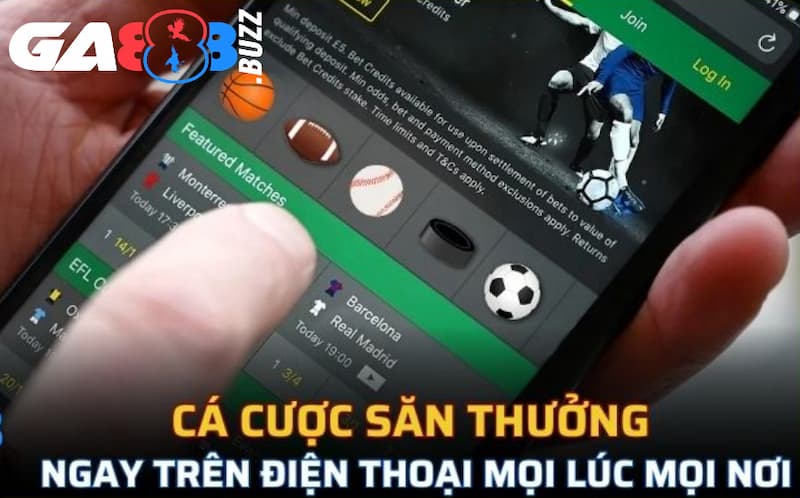 Tải ứng dụng Ga888 về điện thoại sử dụng hệ điều hành IOS